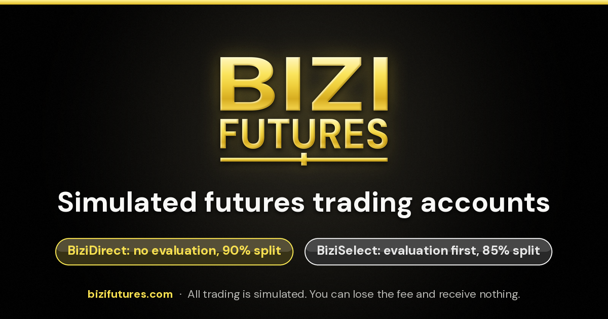 Choose an account | Bizi Futures
